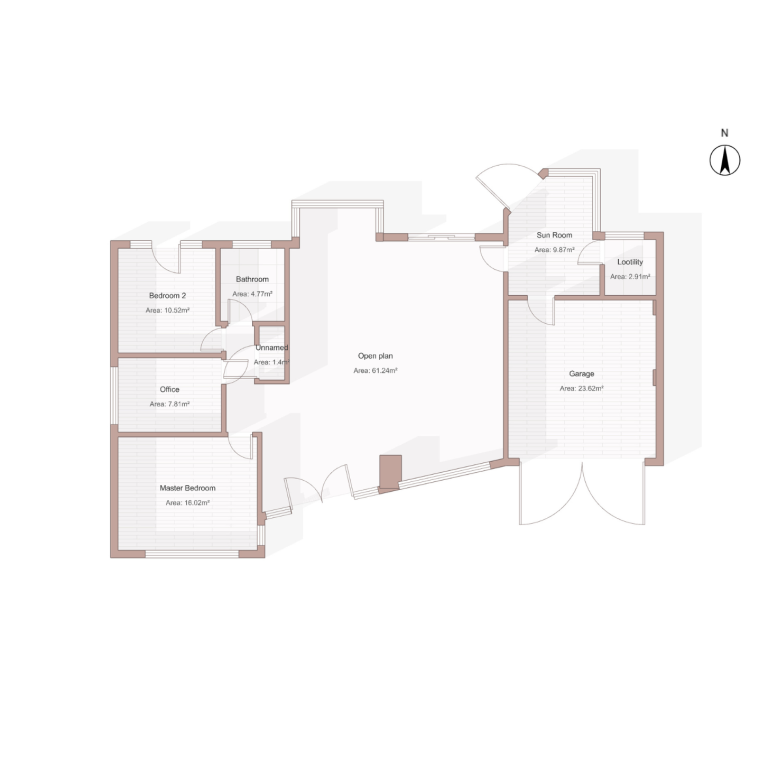 Standard Floor Plan Without Dimensions